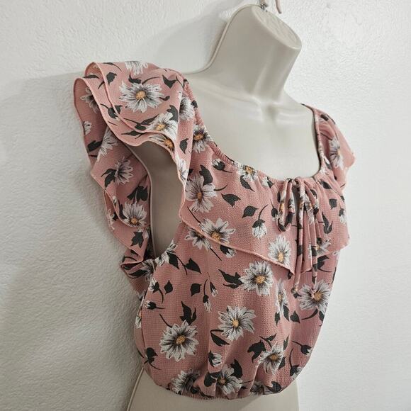SHOW ME YOUR MUMU Darla Top in Pink Size L - Picture 5 of 11